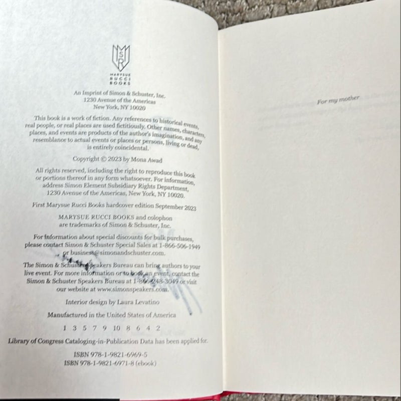 Rouge - signed/1st ed