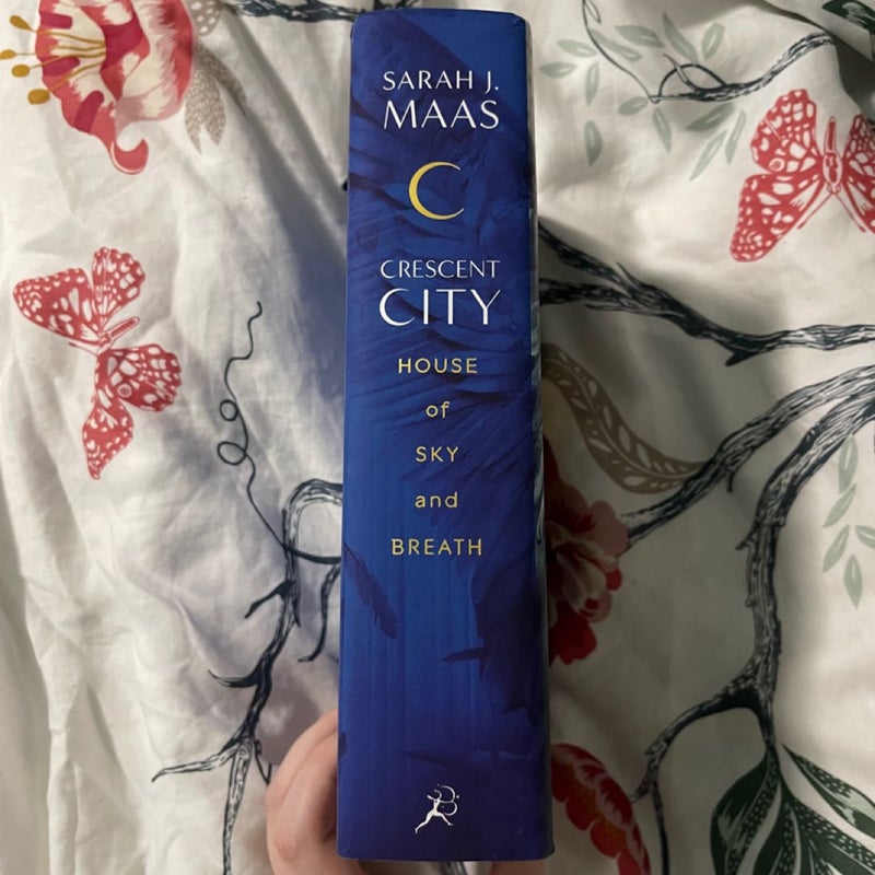 SIGNED B&N EXCLUSIVE HOUSE OF SKY AND BREATH BY SARAH J. MAAS