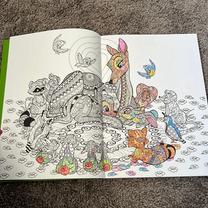Art of Coloring: Disney Animals by Disney Books, Hardcover