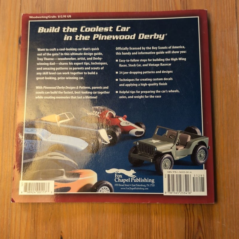 Pinewood Derby Designs and Patterns