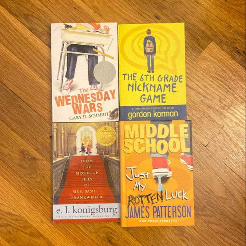 Middle Grade Lot 