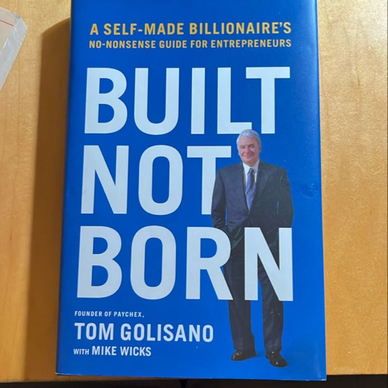 Built, Not Born