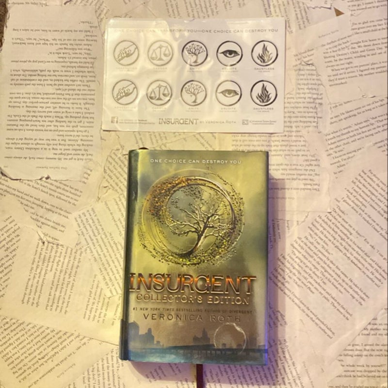 Insurgent Collector's Edition (includes tattoos!)