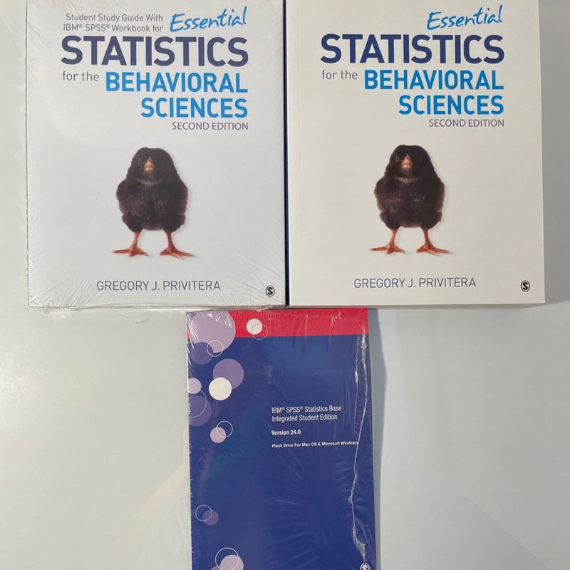 Essential Statistics for the Behavioral Sciences Second Edition BUNDLE DEAL