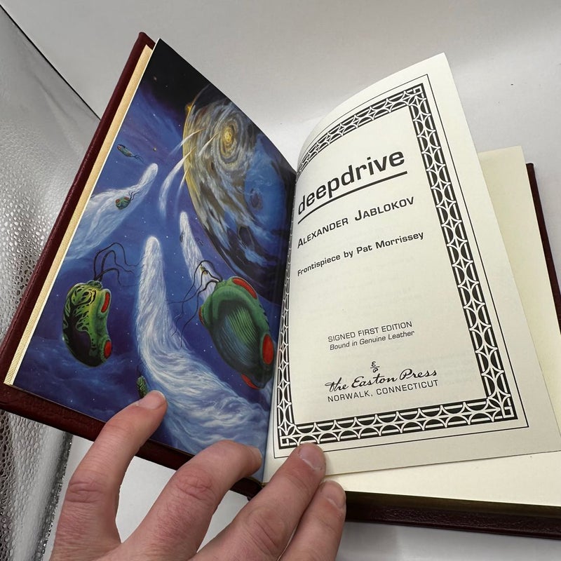 Deepdrive (Easton Press  Signed Numbered 1st Ed Sci-Fi w/COA 