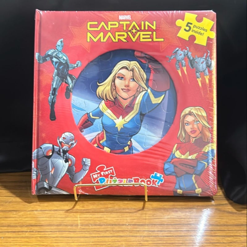 Captain Marvel Puzzle Book