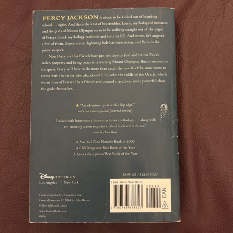 Percy Jackson and the Olympians, Book One the Lightning Thief (Percy Jackson and the Olympians, Book One)