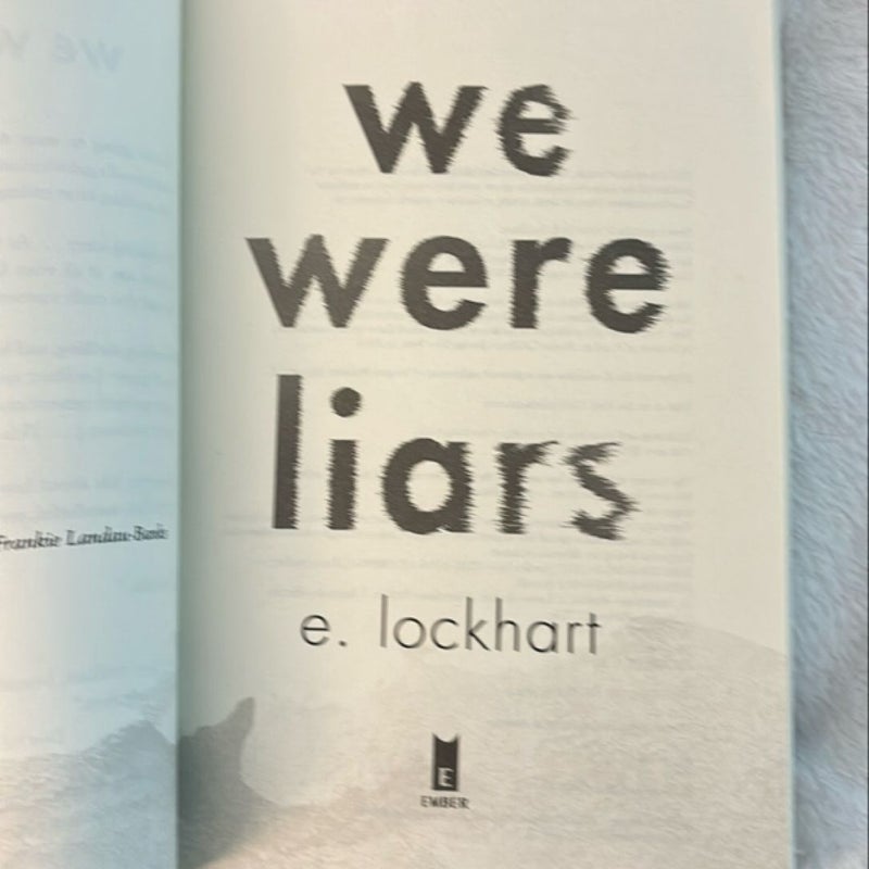 We Were Liars