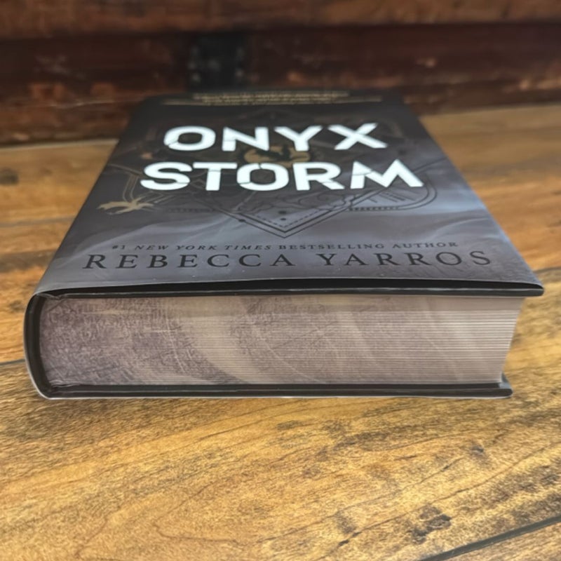 Onyx Storm Special Edition with Sprayed Edges