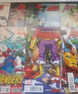 Avengers Earths Mightiest Heroes XD comic lot 2,4,13,14,15,16,17,18
