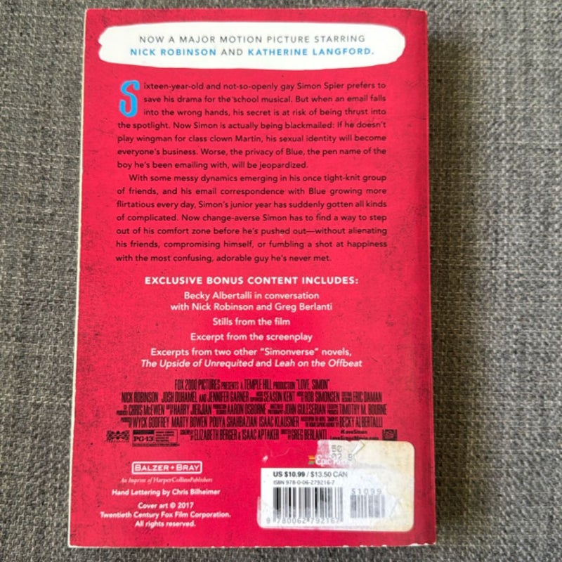 Simon vs. the Homo Sapiens Agenda Movie Tie-In Edition