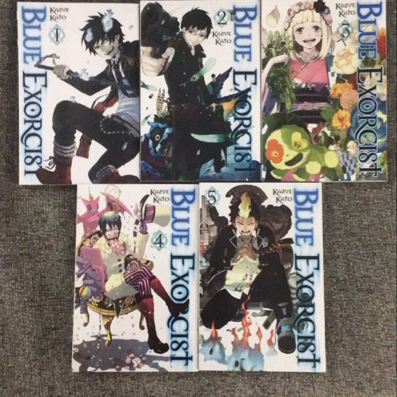 Blue Exorcist, Vol. 1-5