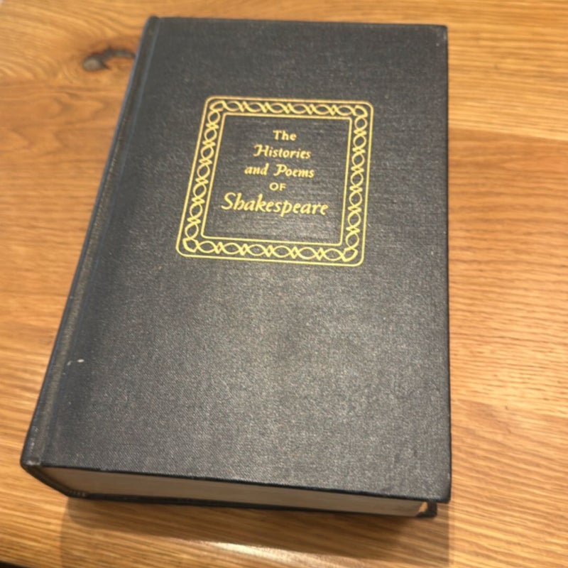 The histories and poems of Shakespeare 