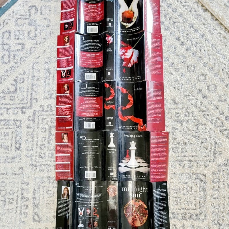 Twiglight Saga Dust Jackets 