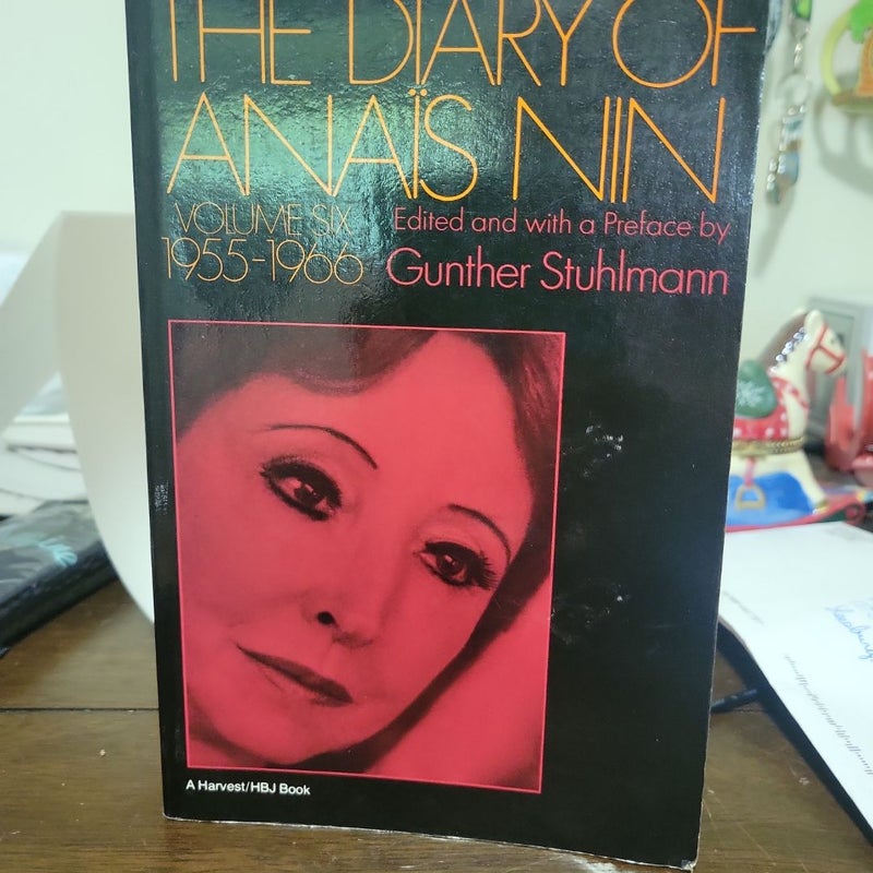 The Diary of Anais Nin Volume 6 1955-1966