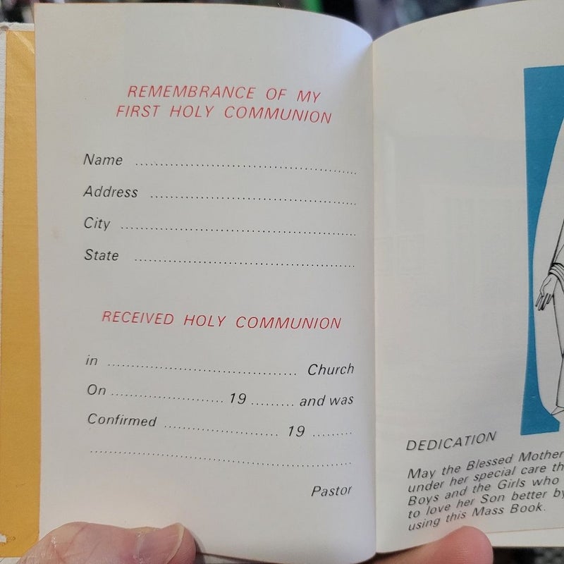 Marian Children's Mass Book