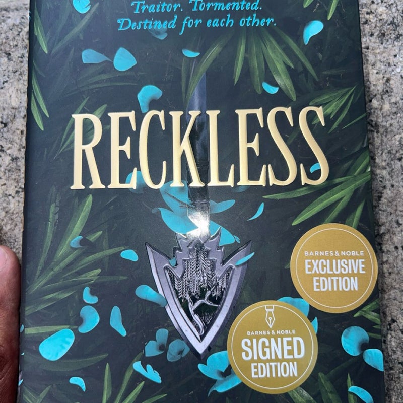 Reckless exclusive barnes and noble edition signed!