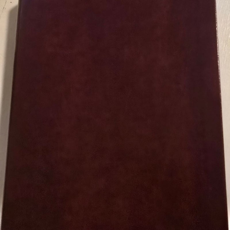The New Inductive Study Bible (NASB, Milano Softone, Burgundy)