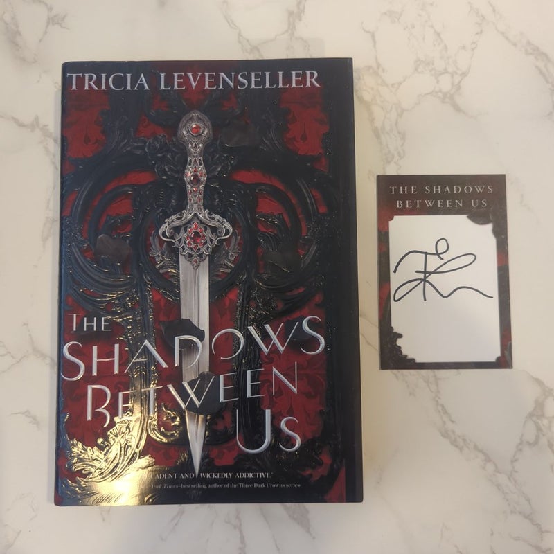 The Shadows Between Us - Signed Bookplate