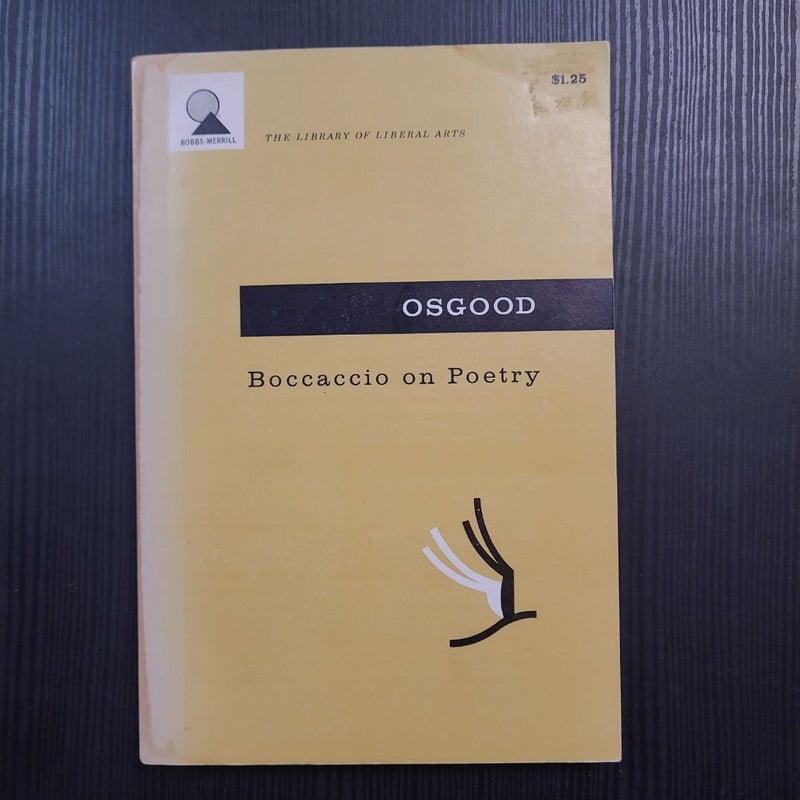 Boccaccio on Poetry