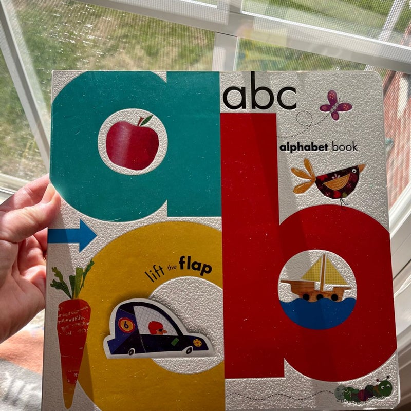 NEW Abc Alphabet Book Large Interactive Board Book 