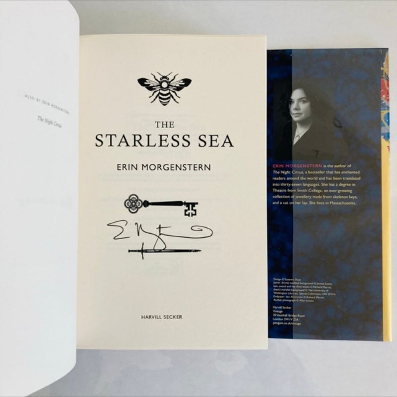 The Starless Sea Waterstones SIGNED Exclusive OOP Limited Edition