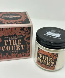 Lady of Darkness Fire Court Candle