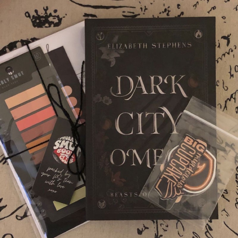 New Probably Smut Sub Box Dark City Omega by Elizabeth