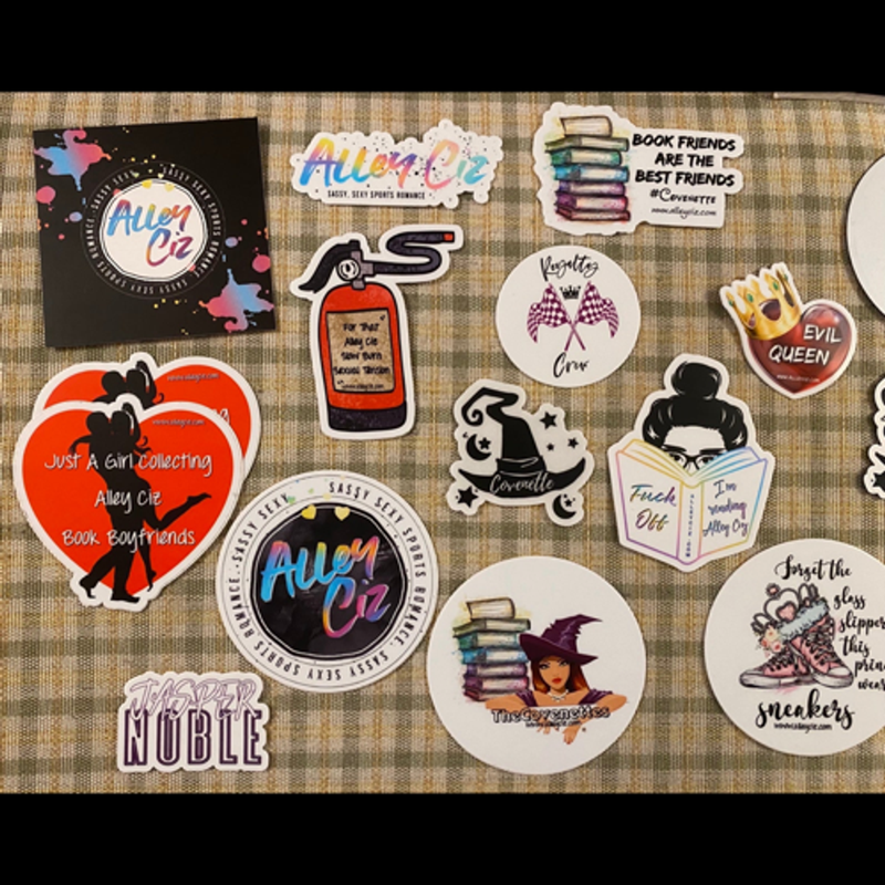 Alley Ciz Swag - stickers, postcards, magnets & pins