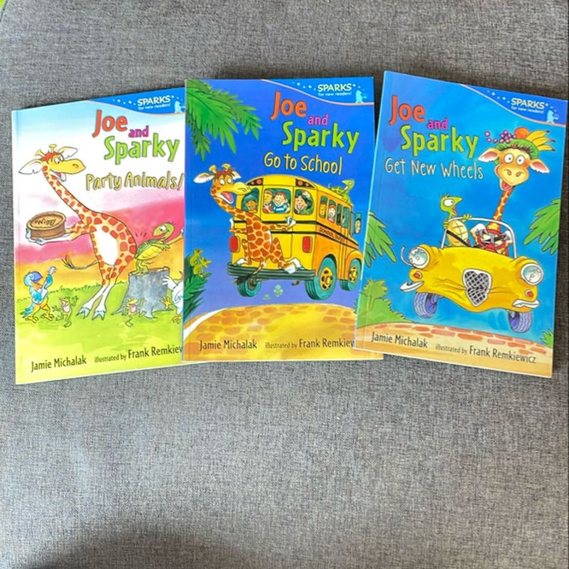 Joe and Sparky 3 Book Set