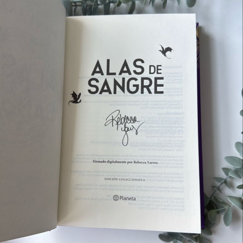 Alas de Sangre: Edición Coleccionista Enriquecida y Limitada / Fourth Wing