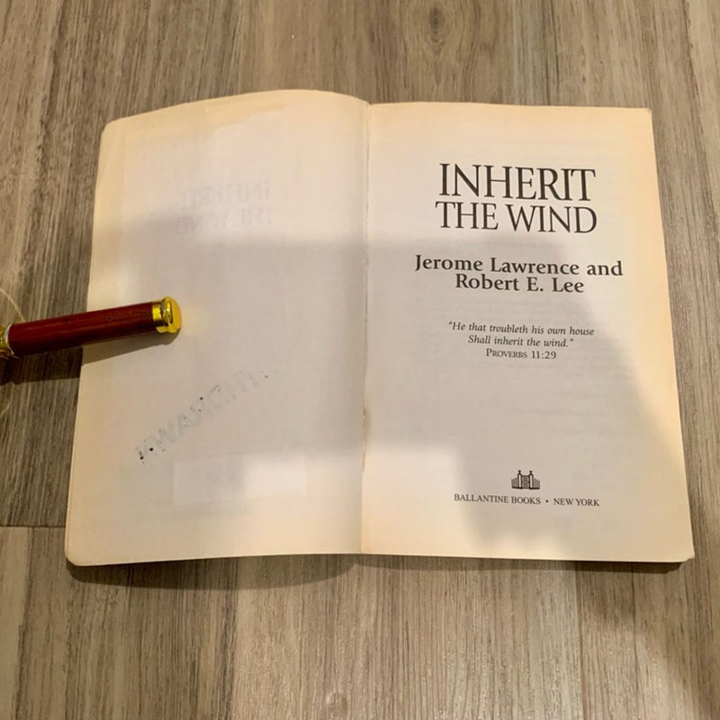 Inherit the Wind