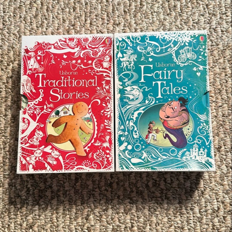 Usborne/Paperpie Traditional Stories and Fairy Tales (Boxed Set/NEW)