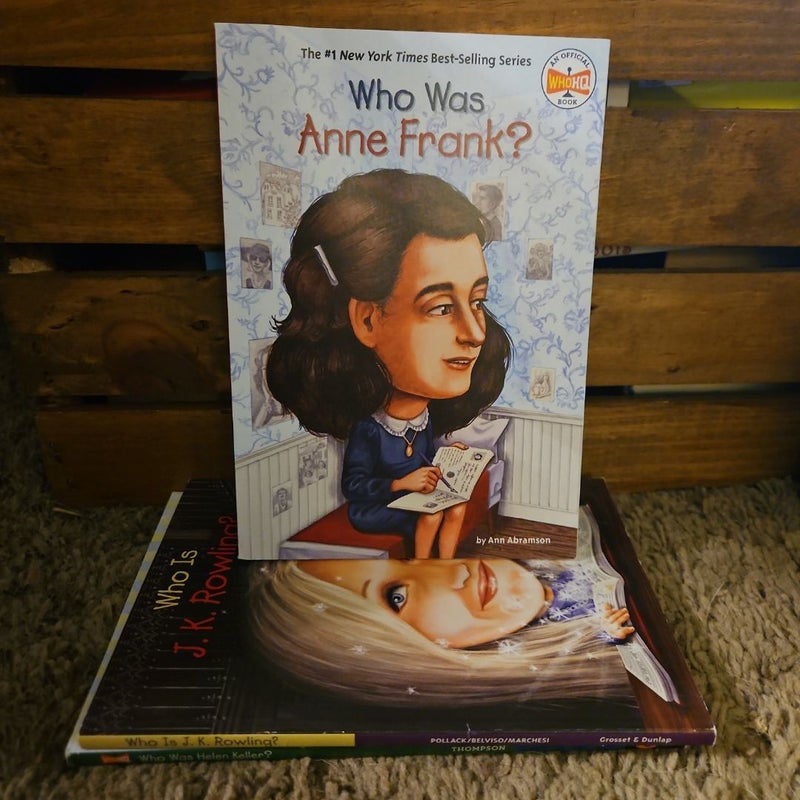 Who Was...? Set of 10 books