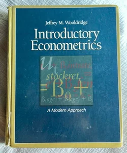 Introductory Econometrics