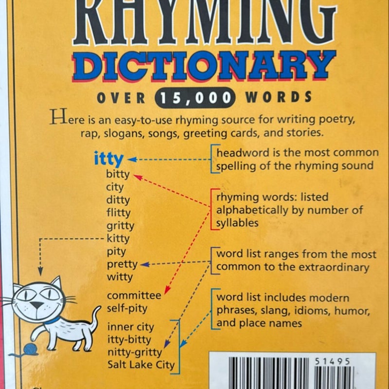 The Scholastic Rhyming Dictionary