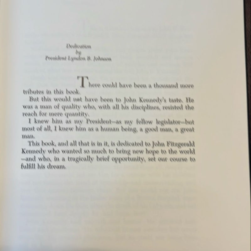 A Tribute to John F. Kennedy