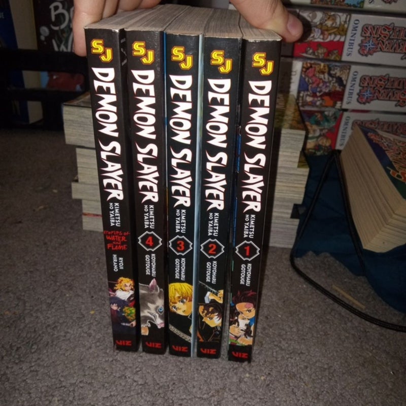 Demon Slayer 1-4 and Novella