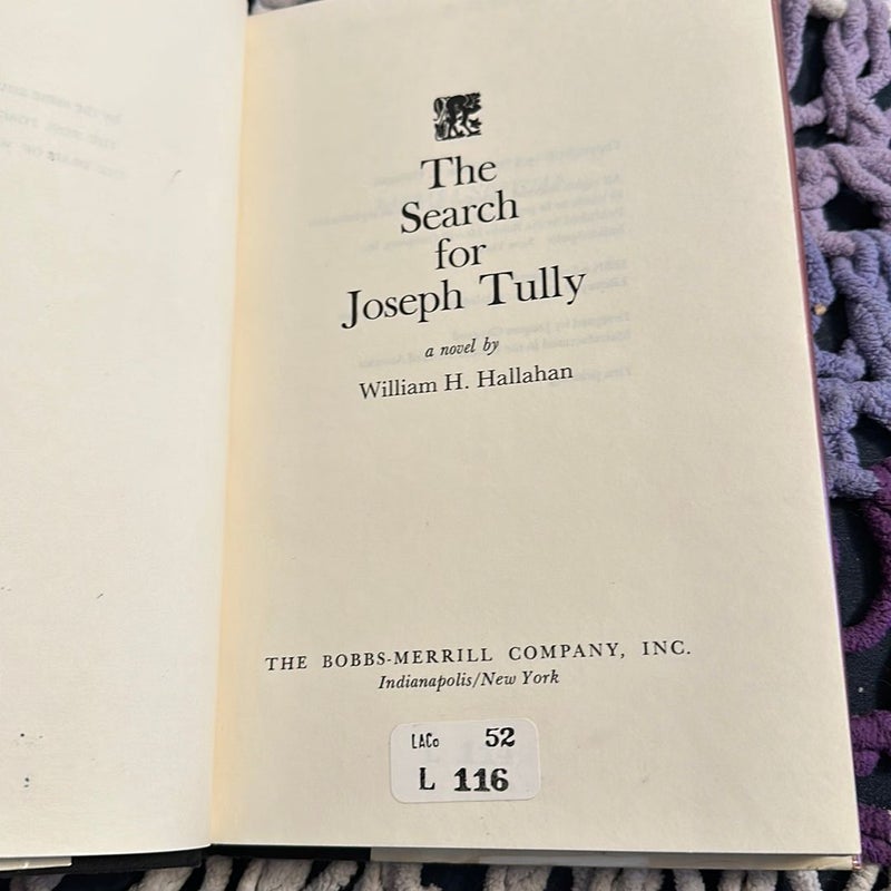 The Search For Joseph Tully