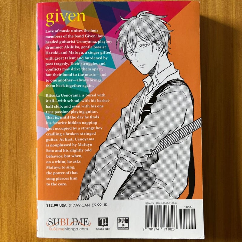 Given, Vol. 1