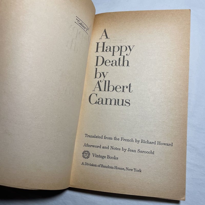 A Happy Death