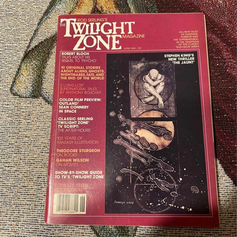 Rod Serling's Twilight Zone Magazine #3 6/1981-Stephen King