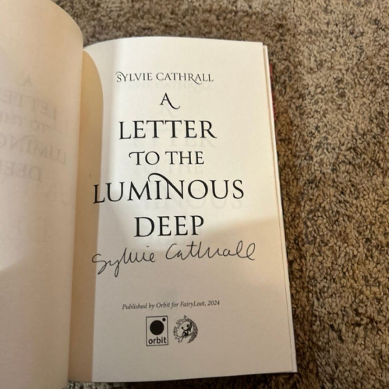 A Letter to the Luminous Deep Fairyloot