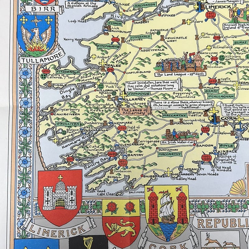 Historical Map of Ireland 