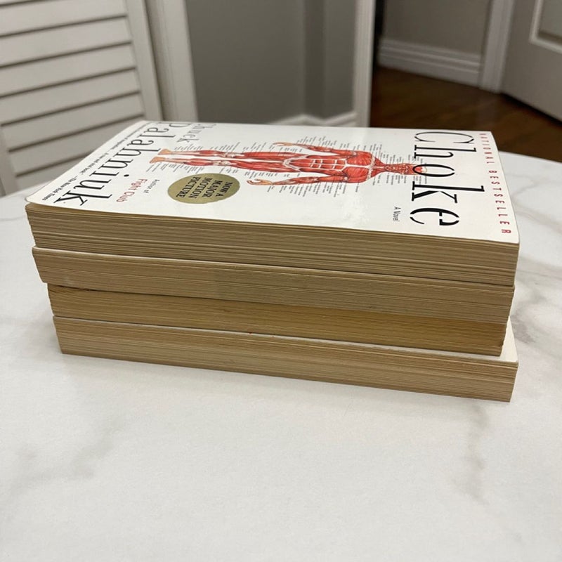 Chuck Palahniuk Books: Survivor, Diary, Choke, Invisible Monsters