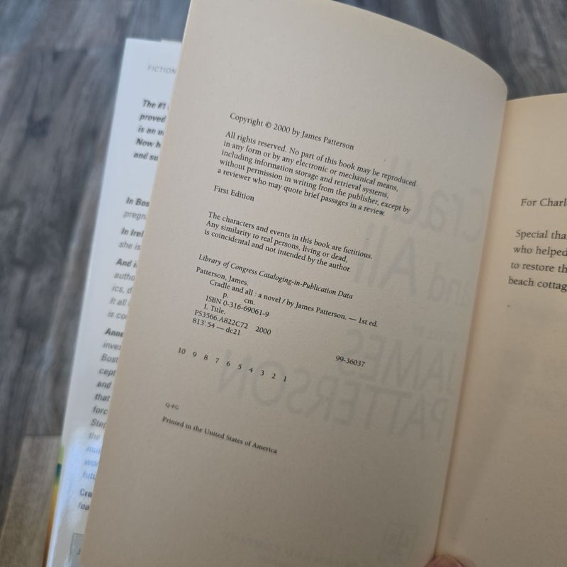 Cradle and All *First Edition*