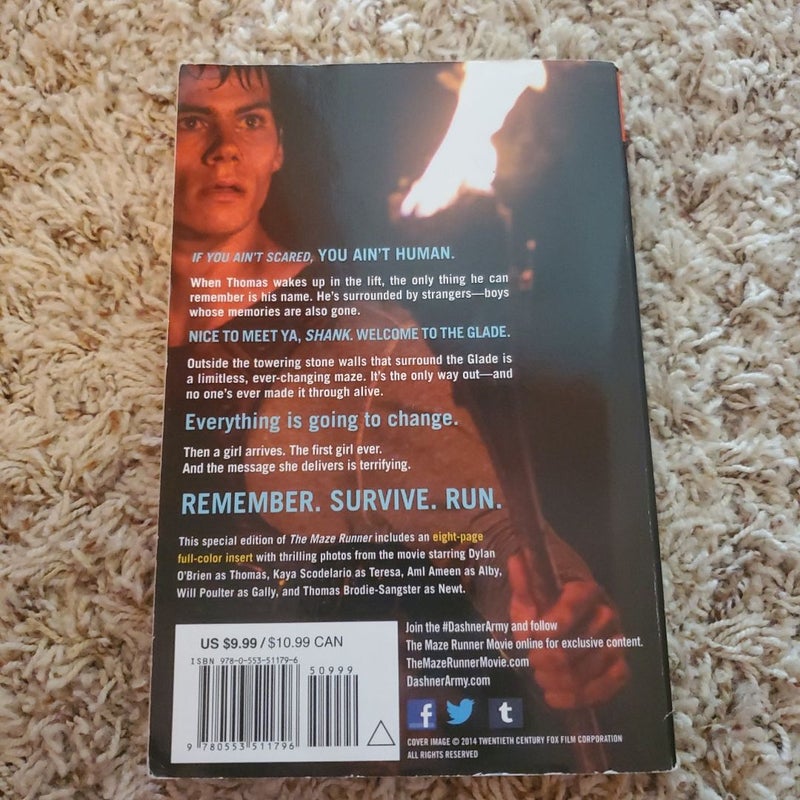 The Maze Runner Movie Tie-In Edition (Maze Runner, Book One)