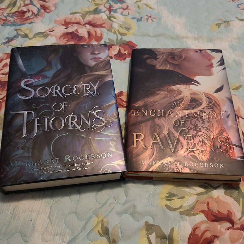 Sorcery of Thorns book lot of 2