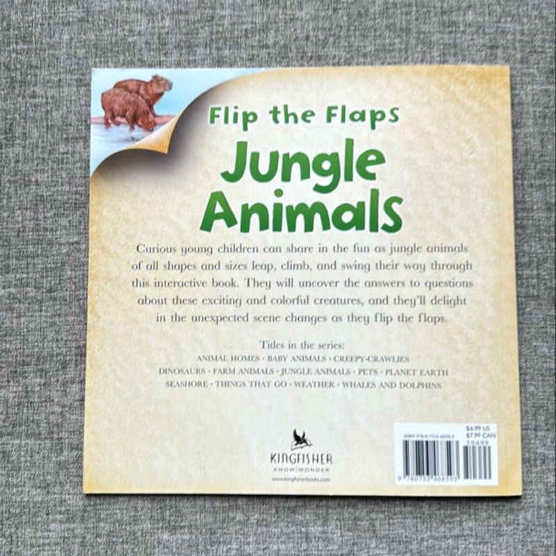 Flip the Flaps: Jungle Animals