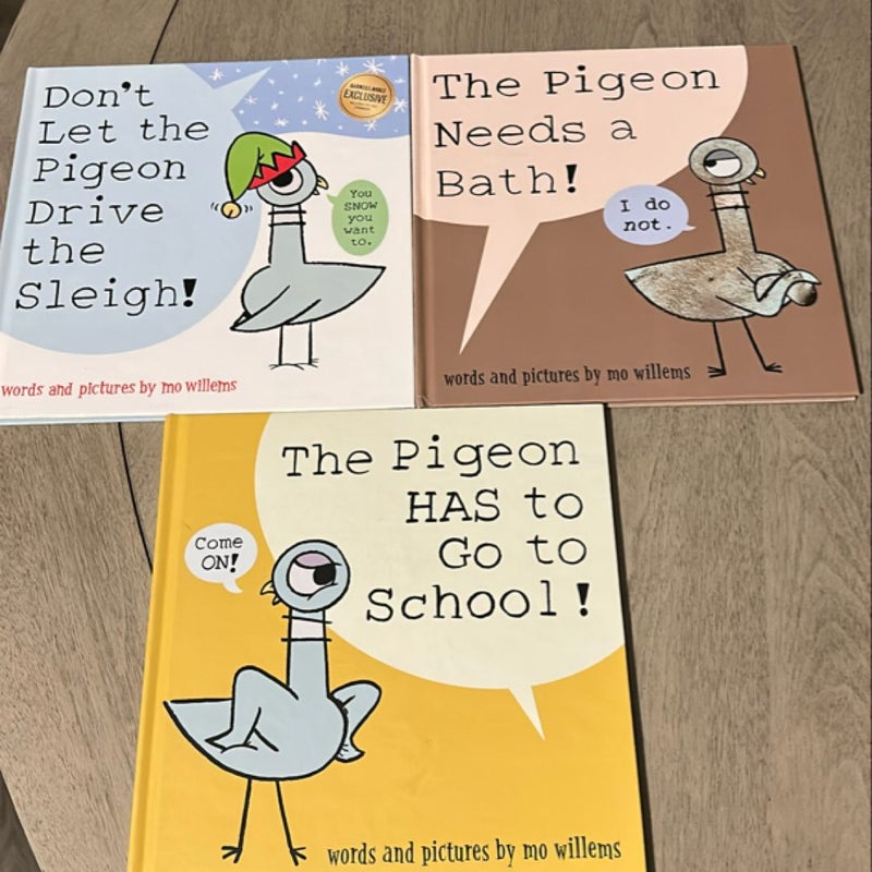 The Pigeon Needs a Bath! (Pigeon Series)